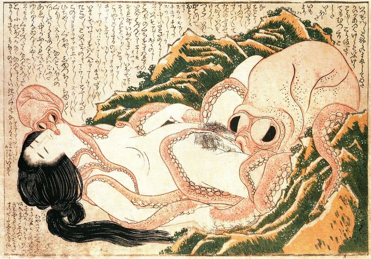 Octopus tentakel hentai porno foto 2