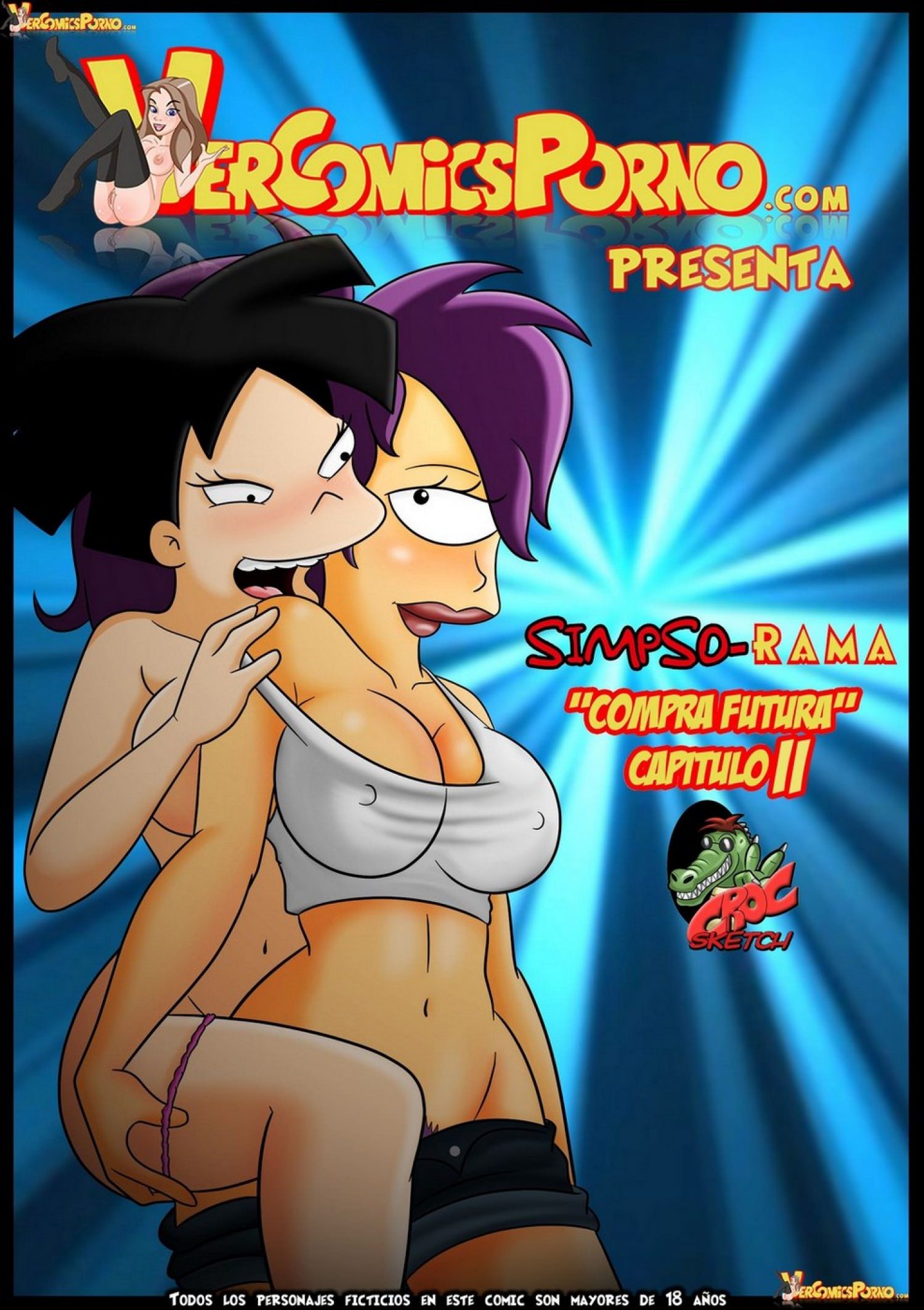 Simpsons hentai sex porno foto 4