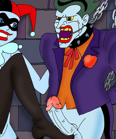 Joker harley quinn cartoon porno foto 1
