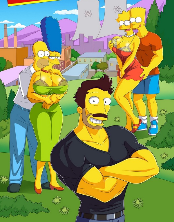 Simpsons hentai sex porno foto 1